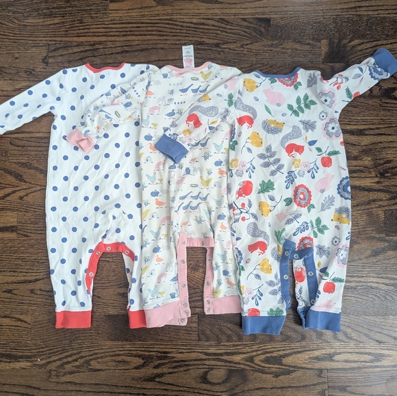 Baby Boden Other - Baby Boden Pajama Sleep Pajamas Cotton 12-18 Months Bundle Girls